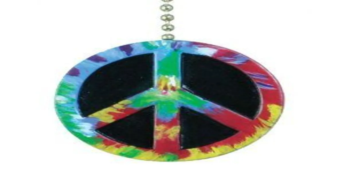 peace sign antenna topper